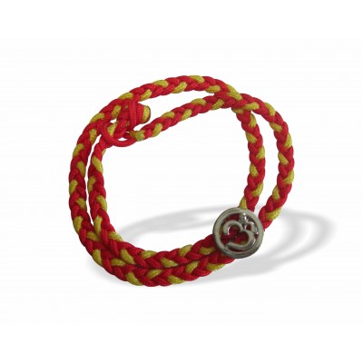 Flourescent Special Om Rakhi Bracelets 